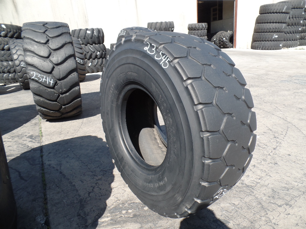 20.5R25 Yokohama OTR Tire E3 L3 RB31 1Star CONDITIONUsedTREAD DEPTH