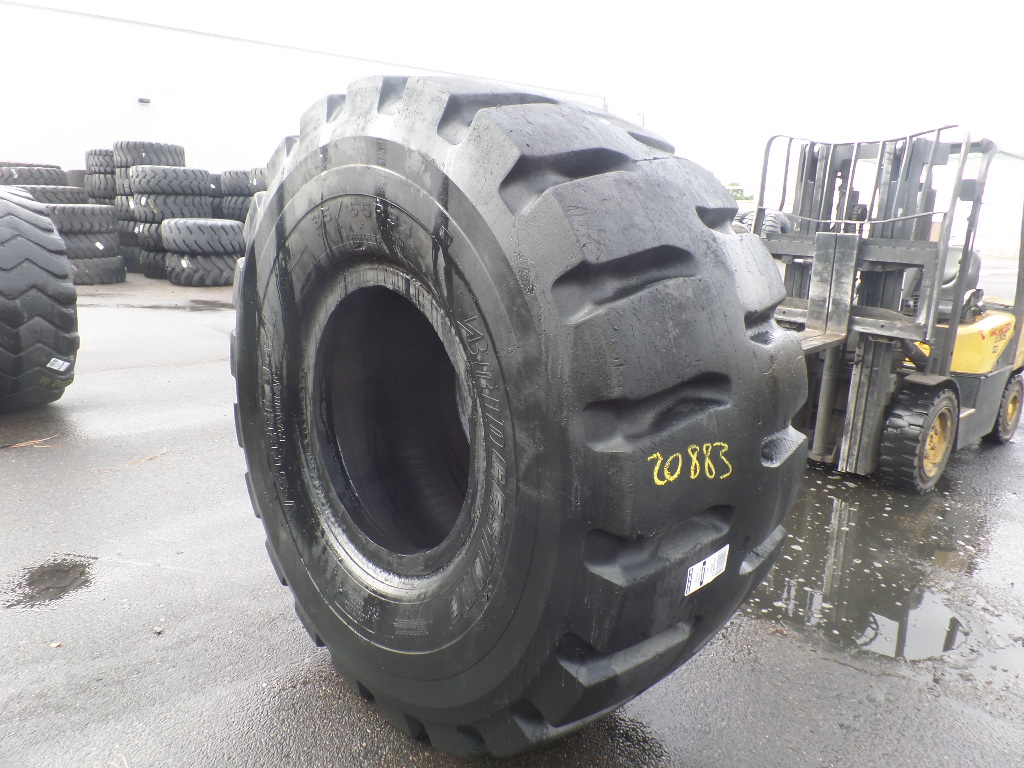 35/65R33 Bridgestone OTR Tire L5 VSDL 1Star CONDITIONUsedTREAD DEPTH