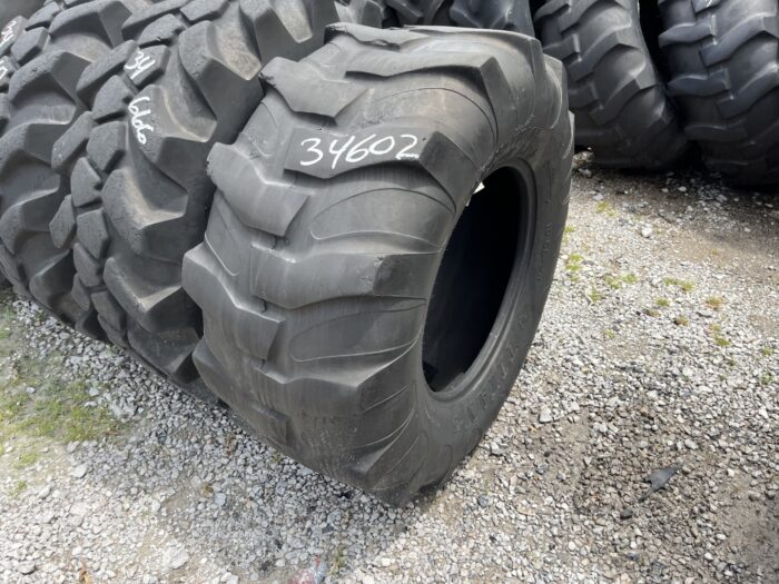 <font color='#da2127' font size ='2'><b>19.5L24 Titan OTR Tire R-4 Industrial Tractor Lug 12-Ply </font></b><br><font size ='1' color='grey'>CONDITION: </font><font size ='2'>Used<br><font size ='1' color='grey'>TREAD DEPTH:</font><font size ='2'>  20/32nds<br><font size ='1' color='grey'>DETAILS:</font><font size ='2'> Clean, 1-Nail Patch<br><font size ='1' color='grey'>REF #:</font><font size ='2'> G34602<br><font size ='1' color='grey'>LOCATION:</font><font size ='2'> St. Louis, MO