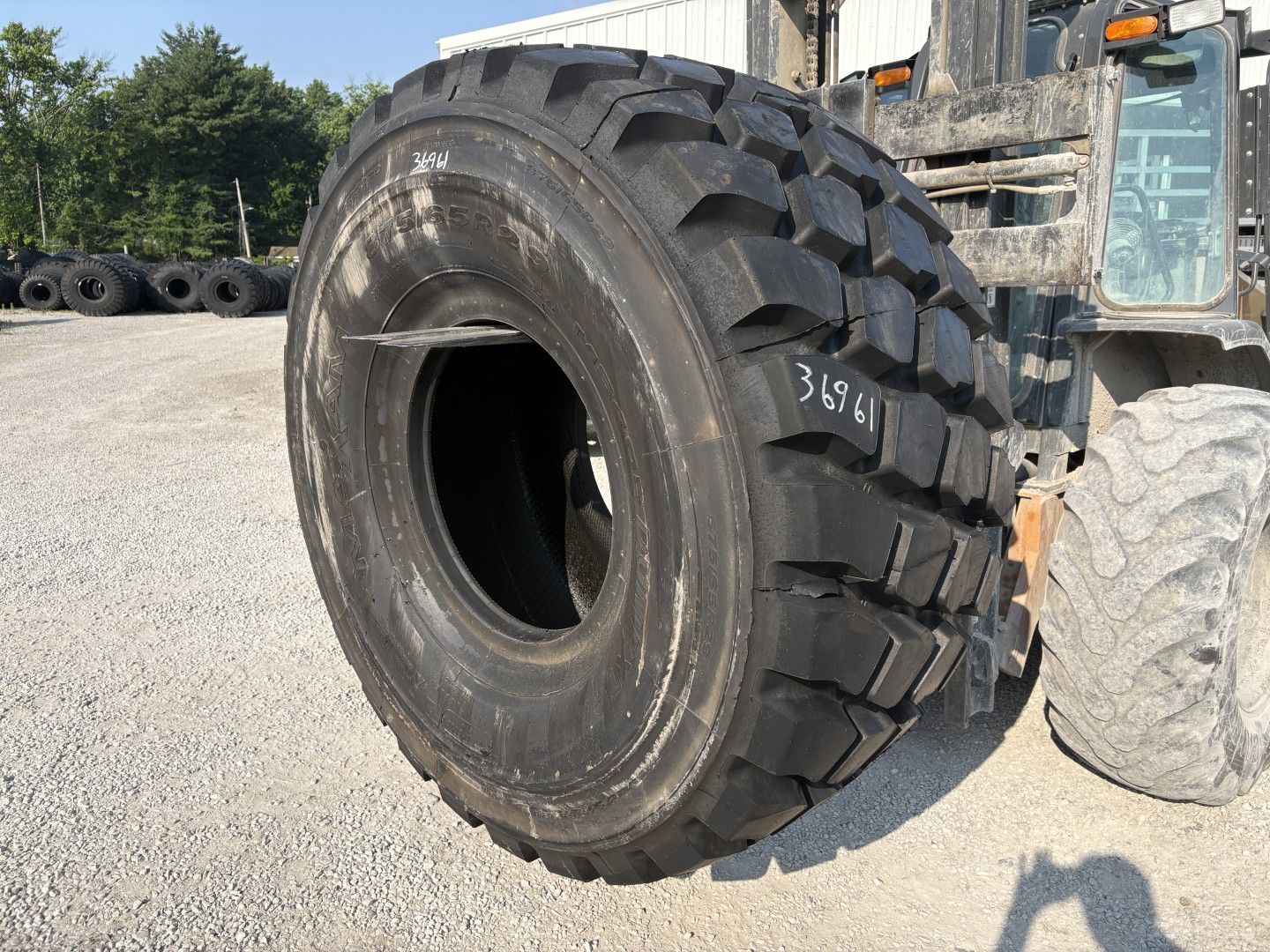 <font color='#da2127' font size ='2'><b>875/65R29 Maxam OTR Tire E-4 L-4 MS405 2-Star </font></b><br><font size ='1' color='grey'>CONDITION: </font><font size ='2'>New<br><font size ='1' color='grey'>TREAD DEPTH:</font><font size ='2'> 75/32nds<br><font size ='1' color='grey'>DETAILS:</font><font size ='2'> Unused<br><font size ='1' color='grey'>REF #:</font><font size ='2'> G36961<br><font size ='1' color='grey'>LOCATION:</font><font size ='2'> St. Louis, MO