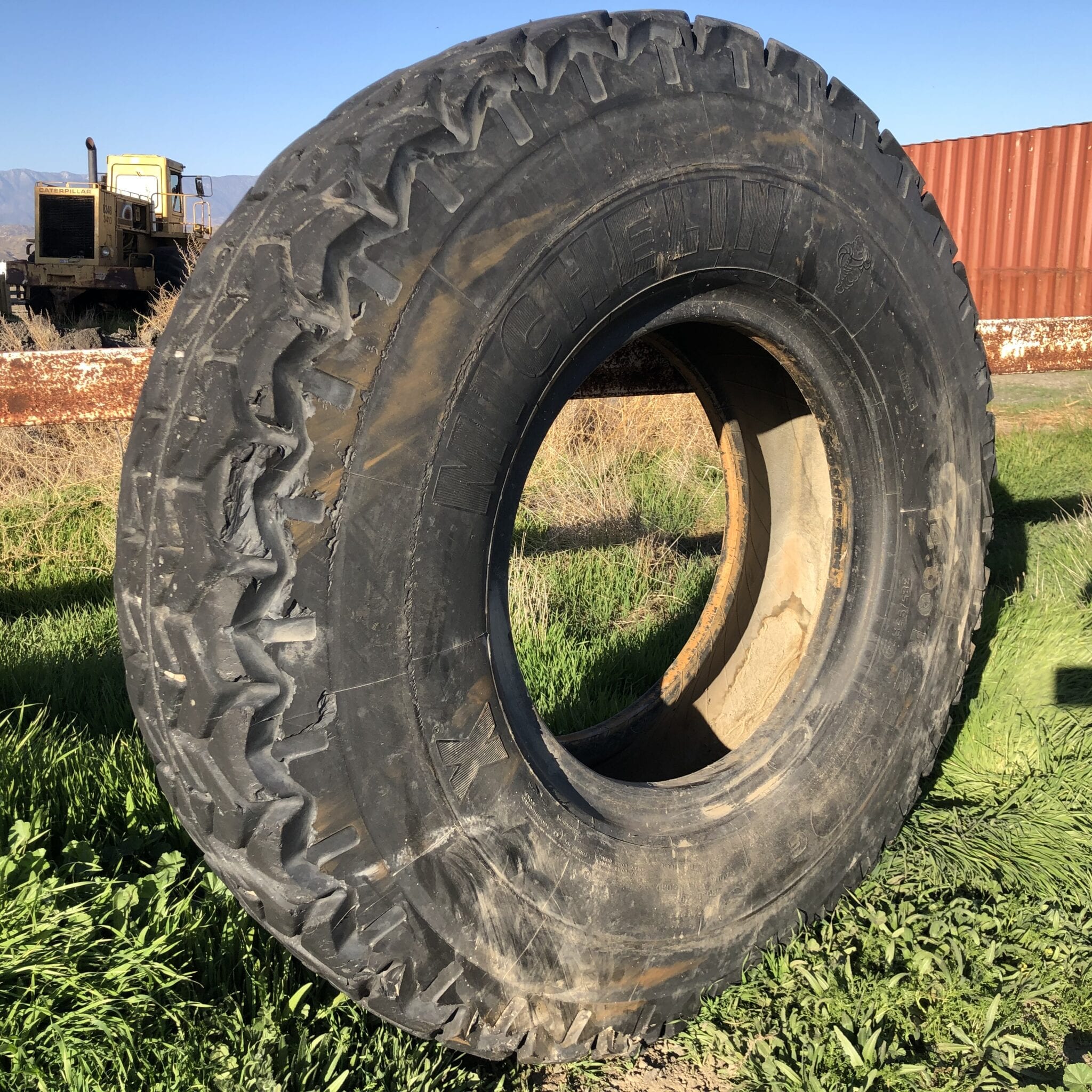 14.00R24 Michelin OTR Tire E2 L2 G2 XVC 3Star CONDITION UsedTREAD