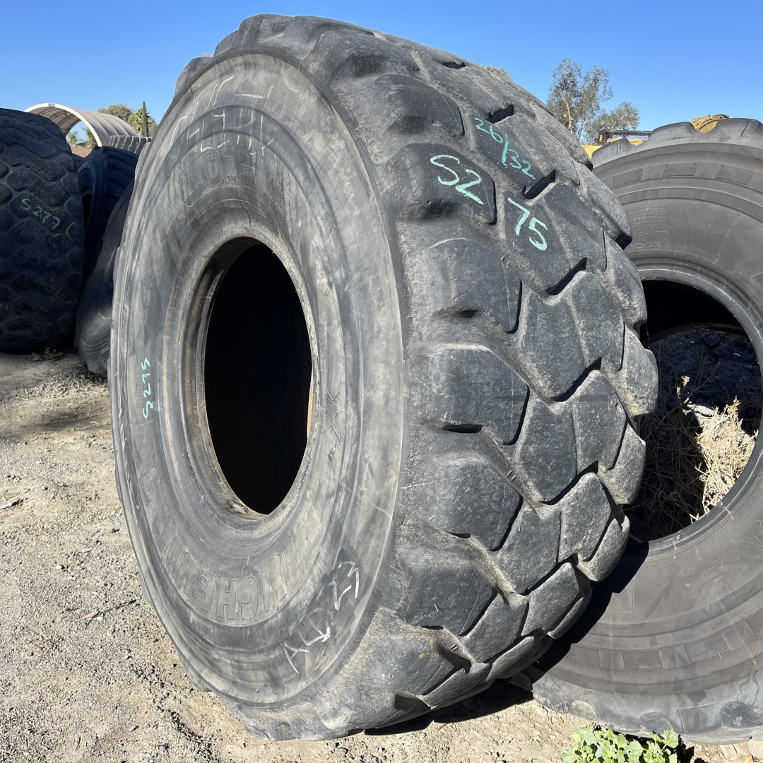 23.5R25 Michelin OTR Tire E3 XADN 2Star CONDITION UsedTREAD DEPTH