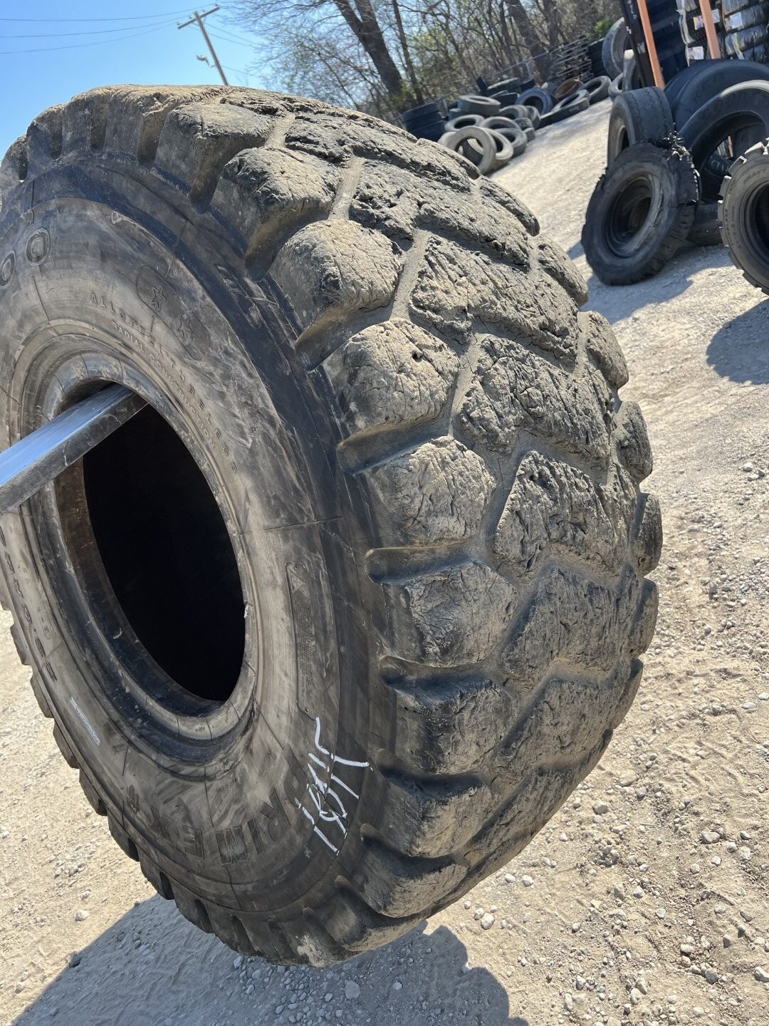 23.5R25 PrimeX OTR Tire E3 RS300 2Star CONDITION UsedTREAD DEPTH