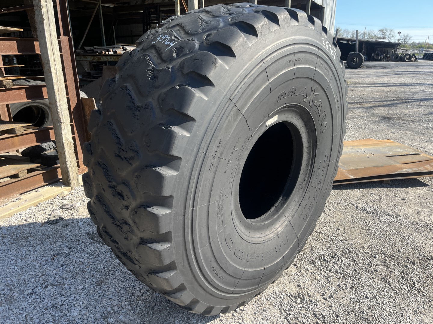 29.5R25 Maxam OTR Tire E3 L3 MS300 2Star CONDITION UsedTREAD DEPTH