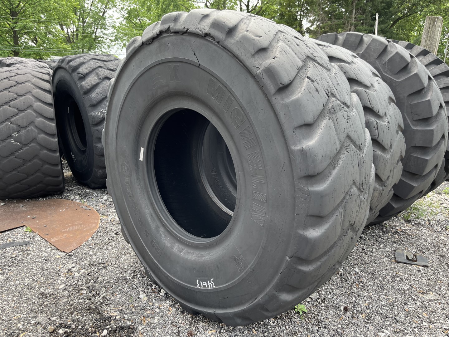 29.5R35 Michelin OTR Tire E3 XTS 2Star CONDITION Used TREAD DEPTH
