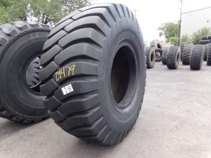 <font color='#da2127' font size ='2'><b>33.5X39 General OTR Tire E-3 L-3 NDLCM 38-Ply </font></b><br><font size ='1' color='grey'>CONDITION: </font><font size ='2'>Used<br><font size ='1' color='grey'>TREAD DEPTH:</font><font size ='2'>  45/32nds<br><font size ='1' color='grey'>DETAILS:</font><font size ='2'> Sidewall Bead Spots<br><font size ='1' color='grey'>REF #:</font><font size ='2'> 29479<br><font size ='1' color='grey'>LOCATION:</font><font size ='2'> Albuquerque, NM