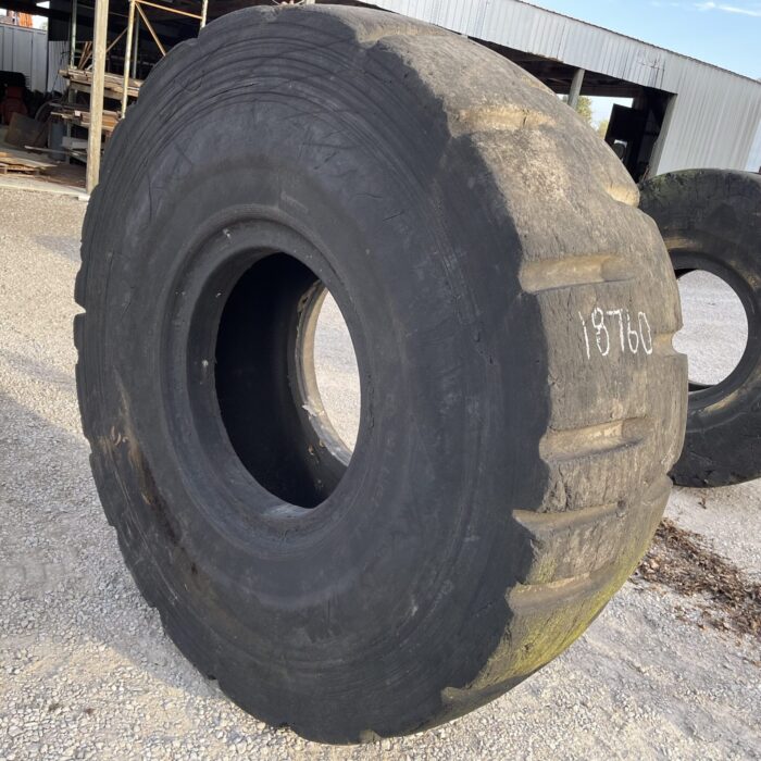 <font color='#da2127' font size ='2'><b>29.5X29 General OTR Tire E-4 ND Super LCM 28-Ply </font></b><br><font size ='1' color='grey'>CONDITION: </font><font size ='2'>Retread-Used<br><font size ='1' color='grey'>TREAD DEPTH:</font><font size ='2'>  56/32nds<br><font size ='1' color='grey'>DETAILS:</font><font size ='2'> Clean, Tread Spot<br><font size ='1' color='grey'>REF #:</font><font size ='2'> G18760<br><font size ='1' color='grey'>LOCATION:</font><font size ='2'> St. Louis, MO