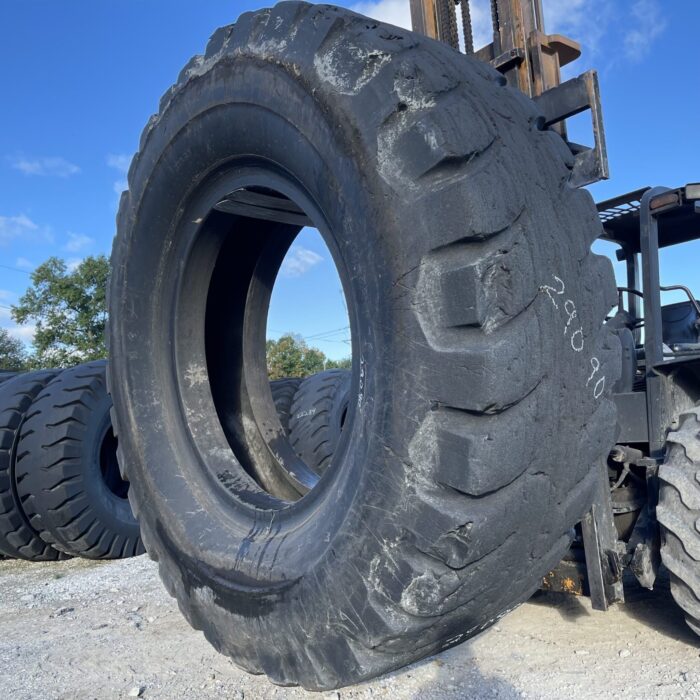 <font color='#da2127' font size ='2'><b>27.00X49 Firestone OTR Tire E-3 L-3 SRG Super Rock Grip 42-Ply </font></b><br><font size ='1' color='grey'>CONDITION: </font><font size ='2'>Used<br><font size ='1' color='grey'>TREAD DEPTH:</font><font size ='2'>  25/32nds<br><font size ='1' color='grey'>DETAILS:</font><font size ='2'> Clean, Sidewall Spots<br><font size ='1' color='grey'>REF #:</font><font size ='2'> G29090<br><font size ='1' color='grey'>LOCATION:</font><font size ='2'> St. Louis, MO