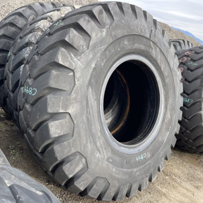 <font color='#da2127' font size ='2'><b>29.5X35 Firestone OTR Tire E-3 L-3 SRG Super Rock Grip 34-Ply </font></b><br><font size ='1' color='grey'>CONDITION: </font><font size ='2'>Used-Low-Hour<br><font size ='1' color='grey'>TREAD DEPTH:</font><font size ='2'>  48/32nds<br><font size ='1' color='grey'>DETAILS:</font><font size ='2'> Clean<br><font size ='1' color='grey'>REF #:</font><font size ='2'> C844<br><font size ='1' color='grey'>LOCATION:</font><font size ='2'> Springfield, MO