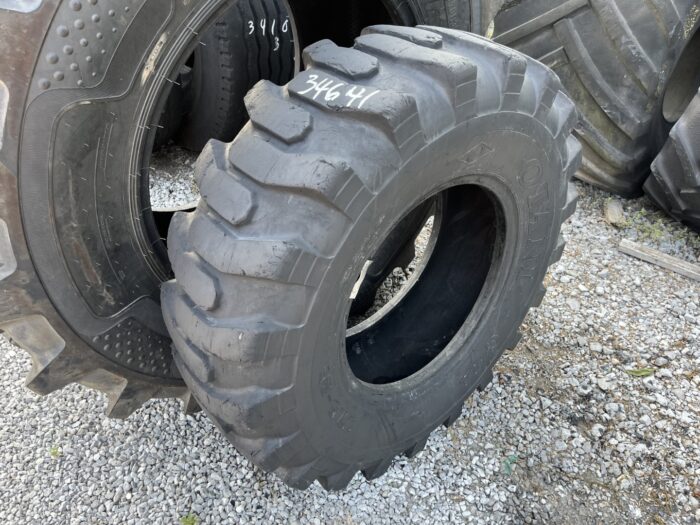 <font color='#da2127' font size ='2'><b>17.5X25 Otani OTR Tire E-2 L-2 G-2 G44 16-Ply </font></b><br><font size ='1' color='grey'>CONDITION: </font><font size ='2'>Used<br><font size ='1' color='grey'>TREAD DEPTH:</font><font size ='2'>  24/32nds<br><font size ='1' color='grey'>DETAILS:</font><font size ='2'> Clean, 1-Nail Patch<br><font size ='1' color='grey'>REF #:</font><font size ='2'> G34641<br><font size ='1' color='grey'>LOCATION:</font><font size ='2'> St. Louis, MO
