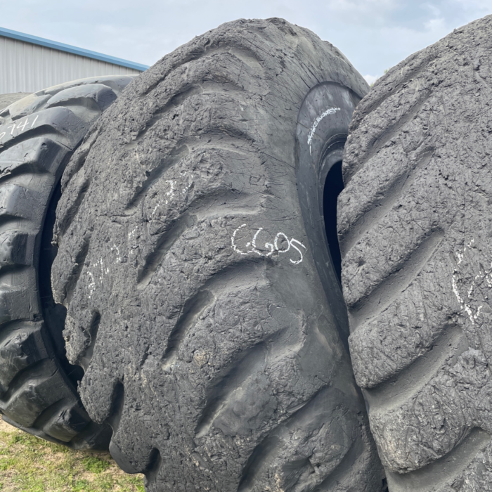 <font color='#da2127' font size ='2'><b>37.25X35 Firestone OTR Tire E-3 L-3 SRG Super Rock Grip 36-Ply </font></b><br><font size ='1' color='grey'>CONDITION: </font><font size ='2'>Used<br><font size ='1' color='grey'>TREAD DEPTH:</font><font size ='2'> <br><font size ='1' color='grey'>DETAILS:</font><font size ='2'> 1-Tread Section<br><font size ='1' color='grey'>REF #:</font><font size ='2'> T6605<br><font size ='1' color='grey'>LOCATION:</font><font size ='2'> Columbia, SC