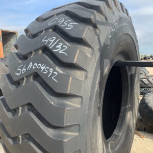 <font color='#da2127' font size ='2'><b>29.5R35 Bridgestone OTR Tire E-3 VRL 2-Star </font></b><br><font size ='1' color='grey'>CONDITION: </font><font size ='2'>New-Take-Off<br><font size ='1' color='grey'>TREAD DEPTH:</font><font size ='2'>  49/32nds<br><font size ='1' color='grey'>DETAILS:</font><font size ='2'> Clean<br><font size ='1' color='grey'>REF #:</font><font size ='2'> C955<br><font size ='1' color='grey'>LOCATION:</font><font size ='2'> Fayetteville, AR