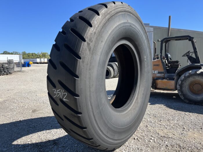<font color='#da2127' font size ='2'><b>27.00R49 Michelin OTR Tire E-4 E4 2-Star </font></b><br><font size ='1' color='grey'>CONDITION: </font><font size ='2'>Retread-New<br><font size ='1' color='grey'>TREAD DEPTH:</font><font size ='2'>  60/32nds<br><font size ='1' color='grey'>DETAILS:</font><font size ='2'> 1-Tread Section<br><font size ='1' color='grey'>REF #:</font><font size ='2'> G35112<br><font size ='1' color='grey'>LOCATION:</font><font size ='2'> St. Louis, MO