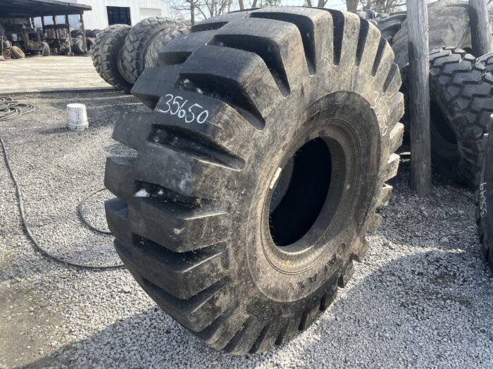 <font color='#da2127' font size ='2'><b>26.5X25 Galaxy OTR Tire L-5 LHD500 26-Ply </font></b><br><font size ='1' color='grey'>CONDITION: </font><font size ='2'>New<br><font size ='1' color='grey'>TREAD DEPTH:</font><font size ='2'>  112/32nds<br><font size ='1' color='grey'>DETAILS:</font><font size ='2'> Unused<br><font size ='1' color='grey'>REF #:</font><font size ='2'> G35650<br><font size ='1' color='grey'>LOCATION:</font><font size ='2'> St. Louis, MO
