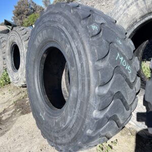 <font color='#da2127' font size ='2'><b>20.5R25 Michelin OTR Tire E-3 L-3 XHA2 1-Star </font></b><br><font size ='1' color='grey'>CONDITION: </font><font size ='2'>Used<br><font size ='1' color='grey'>TREAD DEPTH:</font><font size ='2'>  17/32nds<br><font size ='1' color='grey'>DETAILS:</font><font size ='2'> Clean, 1-Nail Patch, Mildly Weathered<br><font size ='1' color='grey'>REF #:</font><font size ='2'> M015<br><font size ='1' color='grey'>LOCATION:</font><font size ='2'> Fowler, CA