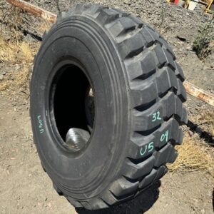 <font color='#da2127' font size ='2'><b>20.5R25 Bridgestone OTR Tire E-2 VKT 1-Star </font></b><br><font size ='1' color='grey'>CONDITION: </font><font size ='2'>Used<br><font size ='1' color='grey'>TREAD DEPTH:</font><font size ='2'>  32/32nds<br><font size ='1' color='grey'>DETAILS:</font><font size ='2'> Clean<br><font size ='1' color='grey'>REF #:</font><font size ='2'> U504<br><font size ='1' color='grey'>LOCATION:</font><font size ='2'> Fowler, CA
