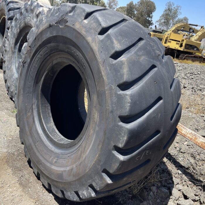 <font color='#da2127' font size ='2'><b>35/65X33 Titan OTR Tire L-4 LD150 42-Ply </font></b><br><font size ='1' color='grey'>CONDITION: </font><font size ='2'>Used<br><font size ='1' color='grey'>TREAD DEPTH:</font><font size ='2'>  33/32nds<br><font size ='1' color='grey'>DETAILS:</font><font size ='2'> Clean, Weathered Lugs<br><font size ='1' color='grey'>REF #:</font><font size ='2'> Z152<br><font size ='1' color='grey'>LOCATION:</font><font size ='2'> Stockton, CA