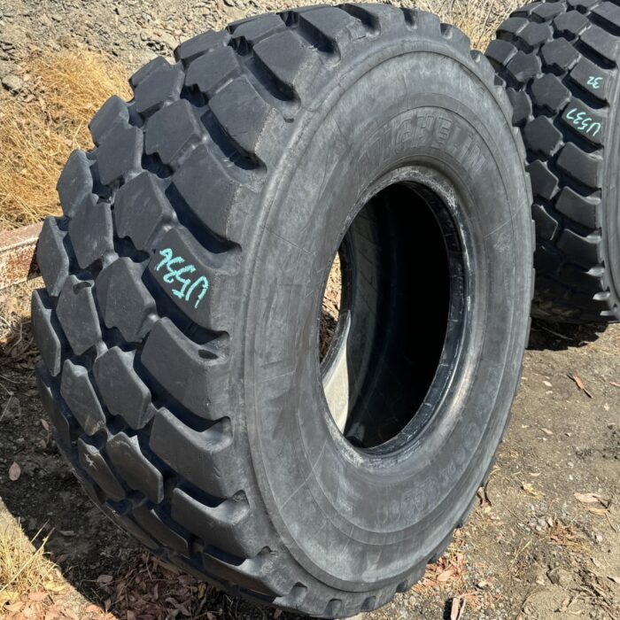 <font color='#da2127' font size ='2'><b>550/65R25 Michelin OTR Tire L-3 XLD 1-Star </font></b><br><font size ='1' color='grey'>CONDITION: </font><font size ='2'>Used<br><font size ='1' color='grey'>TREAD DEPTH:</font><font size ='2'>  32/32nds<br><font size ='1' color='grey'>DETAILS:</font><font size ='2'> Clean<br><font size ='1' color='grey'>REF #:</font><font size ='2'> U536<br><font size ='1' color='grey'>LOCATION:</font><font size ='2'> San Jacinto, CA