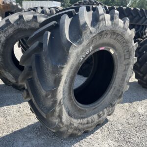 <font color='#da2127' font size ='2'><b>650/75R30 Michelin OTR Tire R-1W Axiobib 166A8 </font></b><br><font size ='1' color='grey'>CONDITION: </font><font size ='2'>New<br><font size ='1' color='grey'>TREAD DEPTH:</font><font size ='2'>  72/32nds<br><font size ='1' color='grey'>DETAILS:</font><font size ='2'> Unused<br><font size ='1' color='grey'>REF #:</font><font size ='2'> G36211<br><font size ='1' color='grey'>LOCATION:</font><font size ='2'> St. Louis, MO