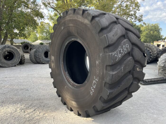 <font color='#da2127' font size ='2'><b>45/65R45 Michelin OTR Tire L-4 XLDD1 2-Star </font></b><br><font size ='1' color='grey'>CONDITION: </font><font size ='2'>Used<br><font size ='1' color='grey'>TREAD DEPTH:</font><font size ='2'>  54/32nds<br><font size ='1' color='grey'>DETAILS:</font><font size ='2'> Clean, Mild Lug Cracks<br><font size ='1' color='grey'>REF #:</font><font size ='2'> G36389<br><font size ='1' color='grey'>LOCATION:</font><font size ='2'> St. Louis, MO