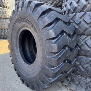 <font color='#da2127' font size ='2'><b>23.5X25 Advance OTR Tire E-3 L-3 E3/L3 20-Ply </font></b><br><font size ='1' color='grey'>CONDITION: </font><font size ='2'>New<br><font size ='1' color='grey'>TREAD DEPTH:</font><font size ='2'>  45/32nds<br><font size ='1' color='grey'>DETAILS:</font><font size ='2'> Unused<br><font size ='1' color='grey'>REF #:</font><font size ='2'> LS034<br><font size ='1' color='grey'>LOCATION:</font><font size ='2'> Fowler, CA