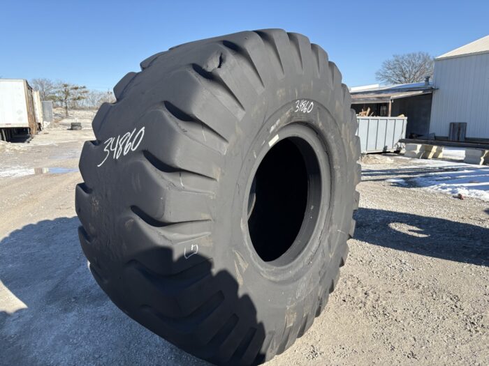 <font color='#da2127' font size ='2'><b>37.25X35 Yokohama OTR Tire E-3 L-3 G-3 IND-3 Y67 36-Ply </font></b><br><font size ='1' color='grey'>CONDITION: </font><font size ='2'>Used<br><font size ='1' color='grey'>TREAD DEPTH:</font><font size ='2'>  19/32nds<br><font size ='1' color='grey'>DETAILS:</font><font size ='2'> Clean<br><font size ='1' color='grey'>REF #:</font><font size ='2'> G34860<br><font size ='1' color='grey'>LOCATION:</font><font size ='2'> St. Louis, MO
