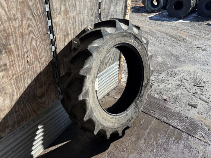 <font color='#da2127' font size ='2'><b>12.4R28 Goodyear OTR Tire E-2 L-2 G-2 Super Traction 121A8 </font></b><br><font size ='1' color='grey'>CONDITION: </font><font size ='2'>New<br><font size ='1' color='grey'>TREAD DEPTH:</font><font size ='2'>  50/32nds<br><font size ='1' color='grey'>DETAILS:</font><font size ='2'> Unused<br><font size ='1' color='grey'>REF #:</font><font size ='2'> G34943<br><font size ='1' color='grey'>LOCATION:</font><font size ='2'> St. Louis, MO