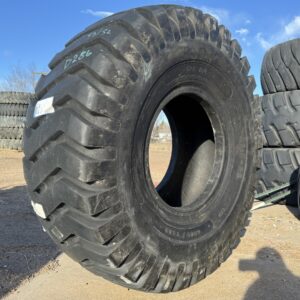 <font color='#da2127' font size ='2'><b>23.5X25 Goodyear OTR Tire E-3 L-3 G-3 GRL D 20-Ply </font></b><br><font size ='1' color='grey'>CONDITION: </font><font size ='2'>New<br><font size ='1' color='grey'>TREAD DEPTH:</font><font size ='2'>  43/32nds<br><font size ='1' color='grey'>DETAILS:</font><font size ='2'> Unused<br><font size ='1' color='grey'>REF #:</font><font size ='2'> D287<br><font size ='1' color='grey'>LOCATION:</font><font size ='2'> Amarillo, TX