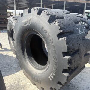 <font color='#da2127' font size ='2'><b>35/65X33 BKT OTR Tire L-5 Loader Special 42-Ply </font></b><br><font size ='1' color='grey'>CONDITION: </font><font size ='2'>Used<br><font size ='1' color='grey'>TREAD DEPTH:</font><font size ='2'>  50/32nds<br><font size ='1' color='grey'>DETAILS:</font><font size ='2'> Clean<br><font size ='1' color='grey'>REF #:</font><font size ='2'> G36695<br><font size ='1' color='grey'>LOCATION:</font><font size ='2'> St. Louis, MO