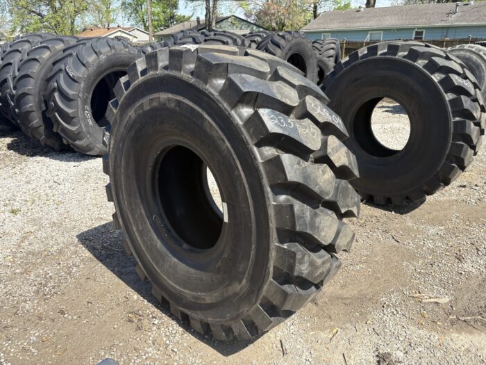 <font color='#da2127' font size ='2'><b>23.5R25 Yokohama OTR Tire L-5 RL51 1-Star </font></b><br><font size ='1' color='grey'>CONDITION: </font><font size ='2'>New<br><font size ='1' color='grey'>TREAD DEPTH:</font><font size ='2'>  100/32nds<br><font size ='1' color='grey'>DETAILS:</font><font size ='2'> Unused<br><font size ='1' color='grey'>REF #:</font><font size ='2'> G36804<br><font size ='1' color='grey'>LOCATION:</font><font size ='2'> St. Louis, MO