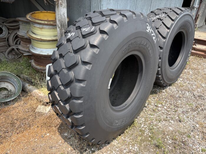 <font color='#da2127' font size ='2'><b>20.5R25 Double Coin OTR Tire E-3 L-3 REM2 2-Star </font></b><br><font size ='1' color='grey'>CONDITION: </font><font size ='2'>Used <br><font size ='1' color='grey'>TREAD DEPTH:</font><font size ='2'>  37/32nds<br><font size ='1' color='grey'>DETAILS:</font><font size ='2'> Clean<br><font size ='1' color='grey'>REF #:</font><font size ='2'> G34721<br><font size ='1' color='grey'>LOCATION:</font><font size ='2'> St. Louis, MO