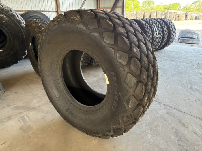 <font color='#da2127' font size ='2'><b>23.1X26 Indus  OTR Tire R-3 MR3 1067 16-Ply </font></b><br><font size ='1' color='grey'>CONDITION: </font><font size ='2'>New<br><font size ='1' color='grey'>TREAD DEPTH:</font><font size ='2'>  38/32nds<br><font size ='1' color='grey'>DETAILS:</font><font size ='2'> Unused<br><font size ='1' color='grey'>REF #:</font><font size ='2'> G36821<br><font size ='1' color='grey'>LOCATION:</font><font size ='2'> St. Louis, MO
