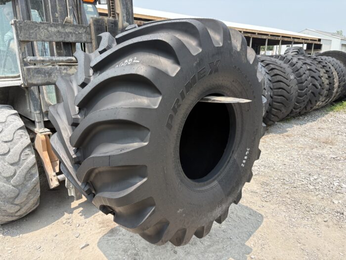 <font color='#da2127' font size ='2'><b>66X43.00X25 Prime-X OTR Tire HF-3 High Flotation Terra Turbo II 16-Ply </font></b><br><font size ='1' color='grey'>CONDITION: </font><font size ='2'>New-Take-Off<br><font size ='1' color='grey'>TREAD DEPTH:</font><font size ='2'>  56/32nds<br><font size ='1' color='grey'>DETAILS:</font><font size ='2'> Clean<br><font size ='1' color='grey'>REF #:</font><font size ='2'> G36882<br><font size ='1' color='grey'>LOCATION:</font><font size ='2'> St. Louis, MO