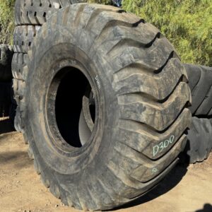 <font color='#da2127' font size ='2'><b>33.25X35 Yokohama OTR Tire E-3 L-3 G-3 IND-3 Y67 38-Ply </font></b><br><font size ='1' color='grey'>CONDITION: </font><font size ='2'>Used<br><font size ='1' color='grey'>TREAD DEPTH:</font><font size ='2'>  56/32nds<br><font size ='1' color='grey'>DETAILS:</font><font size ='2'> Clean<br><font size ='1' color='grey'>REF #:</font><font size ='2'> D300<br><font size ='1' color='grey'>LOCATION:</font><font size ='2'> San Jacinto, CA