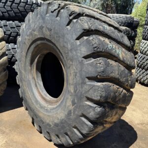 <font color='#da2127' font size ='2'><b>29.5X25 Goodyear OTR Tire L-4 SHRL XT Super Hard Rock Lug 22-Ply </font></b><br><font size ='1' color='grey'>CONDITION: </font><font size ='2'>Used<br><font size ='1' color='grey'>TREAD DEPTH:</font><font size ='2'>  71/32nds<br><font size ='1' color='grey'>DETAILS:</font><font size ='2'> Clean<br><font size ='1' color='grey'>REF #:</font><font size ='2'> D314<br><font size ='1' color='grey'>LOCATION:</font><font size ='2'> San Jacinto, CA