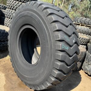 <font color='#da2127' font size ='2'><b>29.5R35 Bridgestone OTR Tire E-3 VRL 2-Star </font></b><br><font size ='1' color='grey'>CONDITION: </font><font size ='2'>Used<br><font size ='1' color='grey'>TREAD DEPTH:</font><font size ='2'>  41/32nds<br><font size ='1' color='grey'>DETAILS:</font><font size ='2'> Clean, Mildly Weathered Lugs<br><font size ='1' color='grey'>REF #:</font><font size ='2'> D360<br><font size ='1' color='grey'>LOCATION:</font><font size ='2'> San Jacinto, CA