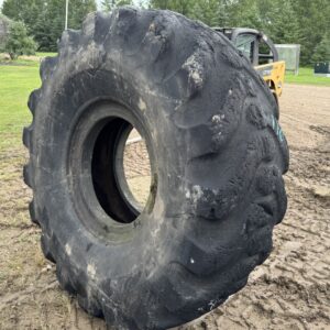 <font color='#da2127' font size ='2'><b>24.00X25 BF Goodrich OTR Tire E-2 L-2 G-2 Power Traction 18-Ply </font></b><br><font size ='1' color='grey'>CONDITION: </font><font size ='2'>Used<br><font size ='1' color='grey'>TREAD DEPTH:</font><font size ='2'>  20/32nds<br><font size ='1' color='grey'>DETAILS:</font><font size ='2'> Clean, Rough Tread<br><font size ='1' color='grey'>REF #:</font><font size ='2'> SK110<br><font size ='1' color='grey'>LOCATION:</font><font size ='2'> Saskatoon, SK