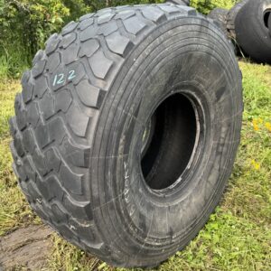 <font color='#da2127' font size ='2'><b>24R21 Michelin OTR Tire M-3 Off-Road XZL Military  16-Ply </font></b><br><font size ='1' color='grey'>CONDITION: </font><font size ='2'>Used<br><font size ='1' color='grey'>TREAD DEPTH:</font><font size ='2'>  15/32nds<br><font size ='1' color='grey'>DETAILS:</font><font size ='2'> Clean, Uneven Wear<br><font size ='1' color='grey'>REF #:</font><font size ='2'> SK122<br><font size ='1' color='grey'>LOCATION:</font><font size ='2'> Saskatoon, SK