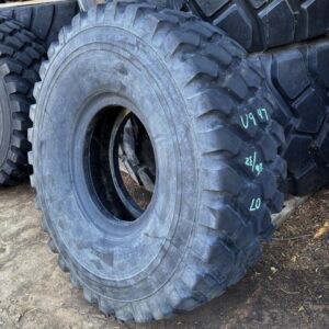 <font color='#da2127' font size ='2'><b>16.00R20 Michelin OTR Tire M-3 Off-Road XML Military  173/170G </font></b><br><font size ='1' color='grey'>CONDITION: </font><font size ='2'>Used<br><font size ='1' color='grey'>TREAD DEPTH:</font><font size ='2'>  26/32nds<br><font size ='1' color='grey'>DETAILS:</font><font size ='2'> Clean, 2007<br><font size ='1' color='grey'>REF #:</font><font size ='2'> U947<br><font size ='1' color='grey'>LOCATION:</font><font size ='2'> San Jacinto, CA