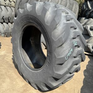 <font color='#da2127' font size ='2'><b>19.5L24 Firestone OTR Tire R-4 All Traction Utility ATU 12-Ply </font></b><br><font size ='1' color='grey'>CONDITION: </font><font size ='2'>Used<br><font size ='1' color='grey'>TREAD DEPTH:</font><font size ='2'>  32/32nds<br><font size ='1' color='grey'>DETAILS:</font><font size ='2'> Clean<br><font size ='1' color='grey'>REF #:</font><font size ='2'> U959<br><font size ='1' color='grey'>LOCATION:</font><font size ='2'> San Jacinto, CA