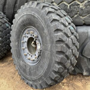 <font color='#da2127' font size ='2'><b>16.00R20 Michelin OTR Tire M-3 Off-Road XML Military  173/170G </font></b><br><font size ='1' color='grey'>CONDITION: </font><font size ='2'>Used<br><font size ='1' color='grey'>TREAD DEPTH:</font><font size ='2'>  26/32nds<br><font size ='1' color='grey'>DETAILS:</font><font size ='2'> Clean, 2003, On Rim<br><font size ='1' color='grey'>REF #:</font><font size ='2'> CC20<br><font size ='1' color='grey'>LOCATION:</font><font size ='2'> San Jacinto, CA