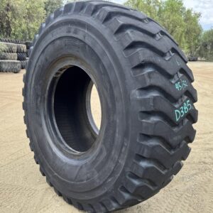 <font color='#da2127' font size ='2'><b>29.5R35 Bridgestone OTR Tire E-3 VRL 2-Star </font></b><br><font size ='1' color='grey'>CONDITION: </font><font size ='2'>Used<br><font size ='1' color='grey'>TREAD DEPTH:</font><font size ='2'>  45/32nds<br><font size ='1' color='grey'>DETAILS:</font><font size ='2'> Clean, Mildly Weathered Lugs, 1-Tread Spot<br><font size ='1' color='grey'>REF #:</font><font size ='2'> D385<br><font size ='1' color='grey'>LOCATION:</font><font size ='2'> San Jacinto, CA