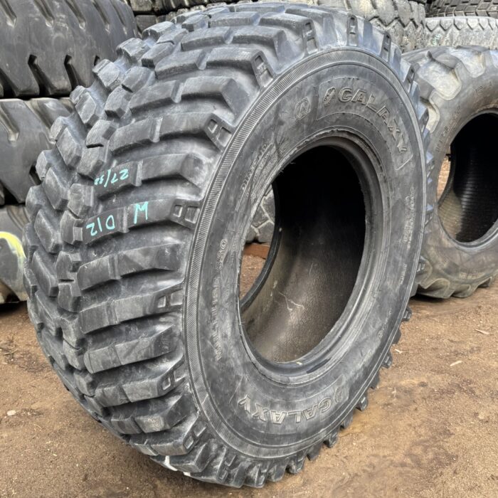 <font color='#da2127' font size ='2'><b>500/70R24 Galaxy OTR Tire R-4 Multiuse 550 164A8/164B </font></b><br><font size ='1' color='grey'>CONDITION: </font><font size ='2'>Used<br><font size ='1' color='grey'>TREAD DEPTH:</font><font size ='2'>  27/32nds<br><font size ='1' color='grey'>DETAILS:</font><font size ='2'> Clean, 1-Nail Patch, 19.5LR24<br><font size ='1' color='grey'>REF #:</font><font size ='2'> W012<br><font size ='1' color='grey'>LOCATION:</font><font size ='2'> San Jacinto, CA