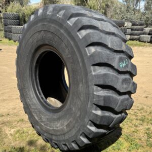 <font color='#da2127' font size ='2'><b>23.5R25 Bridgestone OTR Tire E-3 L-3 VLT 2-Star </font></b><br><font size ='1' color='grey'>CONDITION: </font><font size ='2'>Used<br><font size ='1' color='grey'>TREAD DEPTH:</font><font size ='2'>  34/32nds<br><font size ='1' color='grey'>DETAILS:</font><font size ='2'> 1-Sidewall Section<br><font size ='1' color='grey'>REF #:</font><font size ='2'> U798<br><font size ='1' color='grey'>LOCATION:</font><font size ='2'> San Jacinto, CA