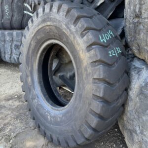 <font color='#da2127' font size ='2'><b>14.00X24 Yokohama OTR Tire E-3 L-3 G-3 IND-3 Y67 28-Ply </font></b><br><font size ='1' color='grey'>CONDITION: </font><font size ='2'>Used<br><font size ='1' color='grey'>TREAD DEPTH:</font><font size ='2'>  22/32nds<br><font size ='1' color='grey'>DETAILS:</font><font size ='2'> Clean<br><font size ='1' color='grey'>REF #:</font><font size ='2'> W019<br><font size ='1' color='grey'>LOCATION:</font><font size ='2'> San Jacinto, CA