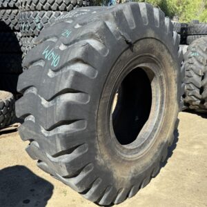 <font color='#da2127' font size ='2'><b>23.5X25 Advance OTR Tire E-3 L-3 Rock Regular 24-Ply </font></b><br><font size ='1' color='grey'>CONDITION: </font><font size ='2'>Used<br><font size ='1' color='grey'>TREAD DEPTH:</font><font size ='2'>  24/32nds<br><font size ='1' color='grey'>DETAILS:</font><font size ='2'> Clean, 1-Tread Patch, Sidewall Rock Cut (Spot Recommended)<br><font size ='1' color='grey'>REF #:</font><font size ='2'> W040<br><font size ='1' color='grey'>LOCATION:</font><font size ='2'> San Jacinto, CA