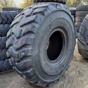 <font color='#da2127' font size ='2'><b>29.5R29 Michelin OTR Tire E-3 XTS 2-Star </font></b><br><font size ='1' color='grey'>CONDITION: </font><font size ='2'>Used<br><font size ='1' color='grey'>TREAD DEPTH:</font><font size ='2'>  43/32nds<br><font size ='1' color='grey'>DETAILS:</font><font size ='2'> Clean, Sidewall Weathering/Ran-Low <br><font size ='1' color='grey'>REF #:</font><font size ='2'> W055<br><font size ='1' color='grey'>LOCATION:</font><font size ='2'> San Jacinto, CA