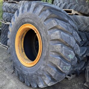 <font color='#da2127' font size ='2'><b>33.25X35 Goodyear OTR Tire E-3 HRL3F 32-Ply </font></b><br><font size ='1' color='grey'>CONDITION: </font><font size ='2'>Used<br><font size ='1' color='grey'>TREAD DEPTH:</font><font size ='2'>  49/32nds<br><font size ='1' color='grey'>DETAILS:</font><font size ='2'> Clean, One Worn Sidewall<br><font size ='1' color='grey'>REF #:</font><font size ='2'> Z312<br><font size ='1' color='grey'>LOCATION:</font><font size ='2'> San Jacinto, CA