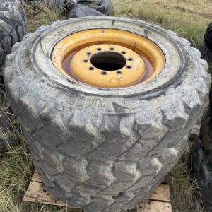 <font color='#da2127' font size ='2'><b>13.00X24 Camso OTR Tire E-2 L-2 G-2 TLH 732 12-Ply </font></b><br><font size ='1' color='grey'>CONDITION: </font><font size ='2'>Used<br><font size ='1' color='grey'>TREAD DEPTH:</font><font size ='2'>  18/32nds<br><font size ='1' color='grey'>DETAILS:</font><font size ='2'> Clean, On Rim, Four Available<br><font size ='1' color='grey'>REF #:</font><font size ='2'> MB020<br><font size ='1' color='grey'>LOCATION:</font><font size ='2'> Billings, MT