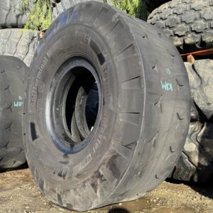<font color='#da2127' font size ='2'><b>21.00X25 Continental OTR Tire IND-3 TerminalMaster V.ply 40-Ply </font></b><br><font size ='1' color='grey'>CONDITION: </font><font size ='2'>Used<br><font size ='1' color='grey'>TREAD DEPTH:</font><font size ='2'>  13/32nds<br><font size ='1' color='grey'>DETAILS:</font><font size ='2'> Clean<br><font size ='1' color='grey'>REF #:</font><font size ='2'> W101<br><font size ='1' color='grey'>LOCATION:</font><font size ='2'> San Jacinto, CA